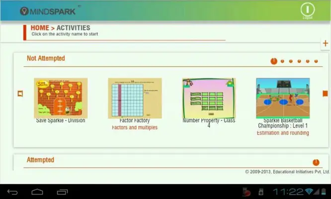 Mindspark android App screenshot 0