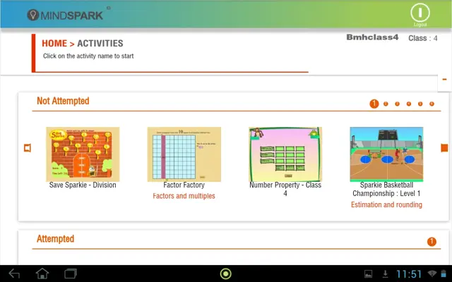 Mindspark android App screenshot 3